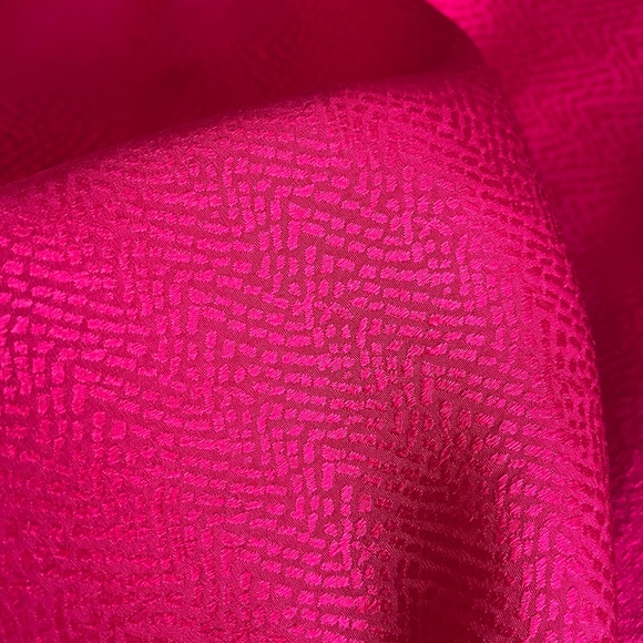 100% Silk Pajama Set Women’s Small Red 2 Pieces Long Sleeves Pants Classic Sexy - Picture 12 of 14